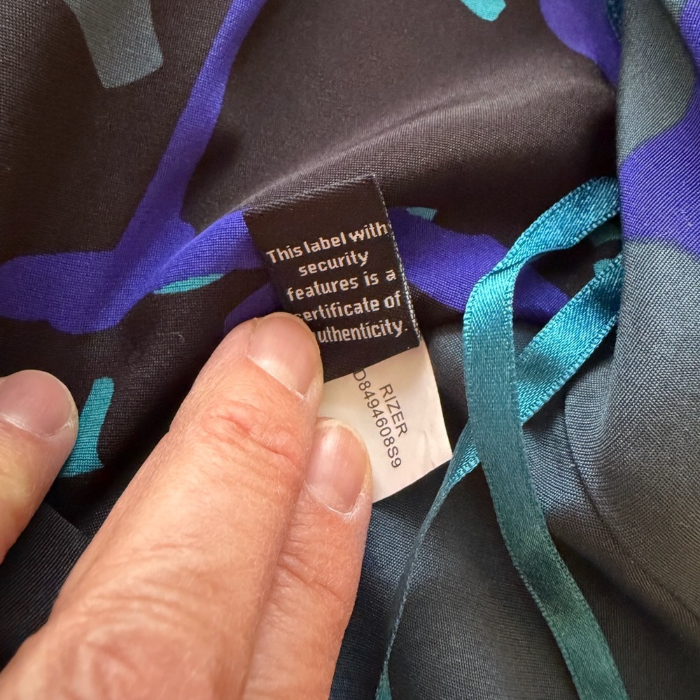 DVF Wrap Dress size 2 Rizer - Picture 8 of 8